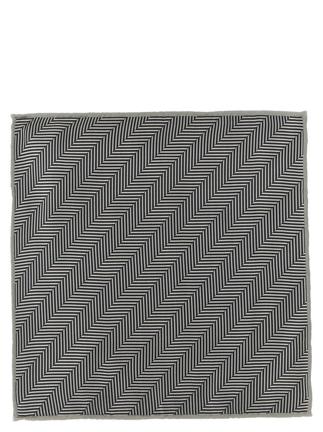 Brunello Cucinelli Chevron Pocket Clutch