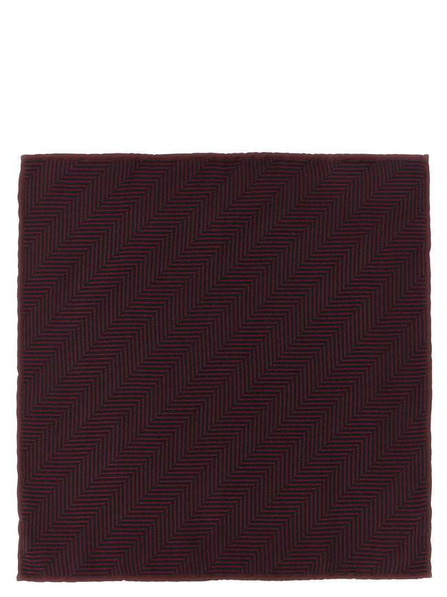 Brunello Cucinelli Chevron Pocket Clutch