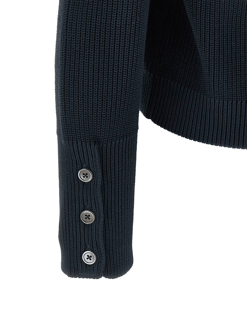 Thom Browne Garment Dye Cardigan