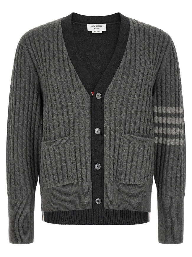 Thom Browne 2-in-1 Trompe Lœil Cardigan