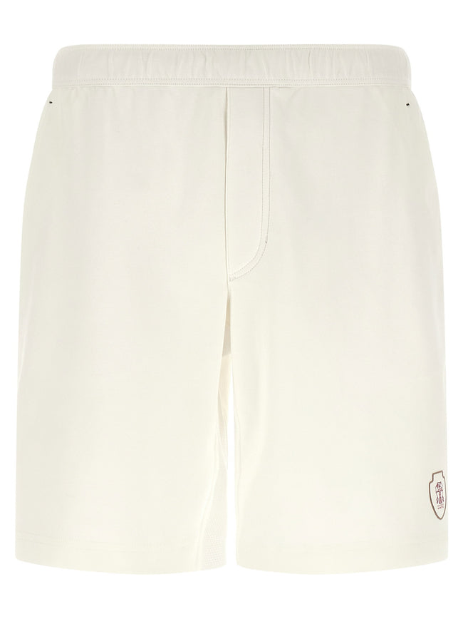 Brunello Cucinelli Interlock Cotton Bermuda Shorts
