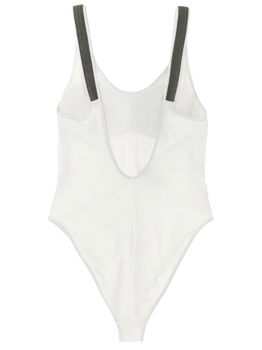 Brunello Cucinelli Precious Details One-piece Swimsuit