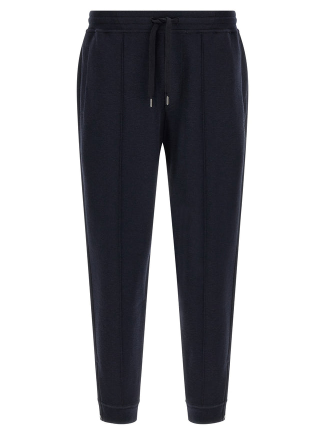 Brunello Cucinelli Cotton, Cashmere And Silk Joggers