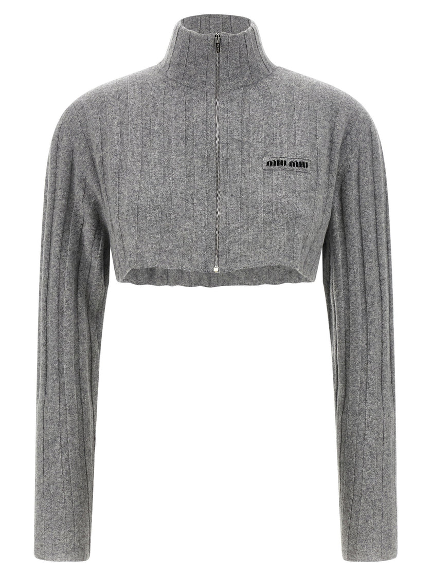 Miu Miu Cropped Cardigan