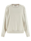 Brunello Cucinelli Organza And Monile Sweatshirt