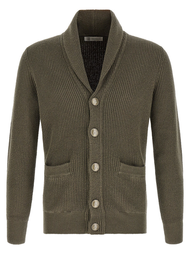 Brunello Cucinelli Malfilé Cotton Cardigan