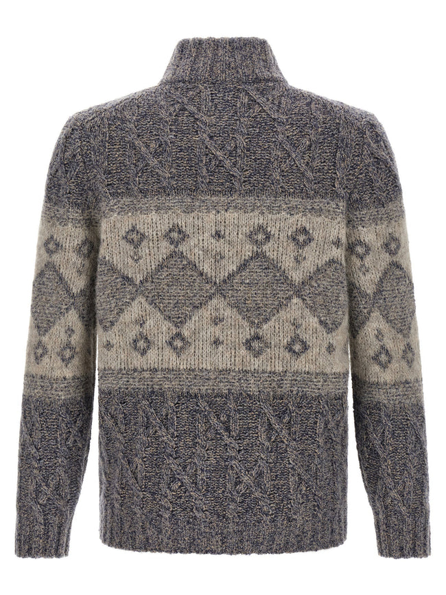 Brunello Cucinelli Chiné Yarn Cardigan