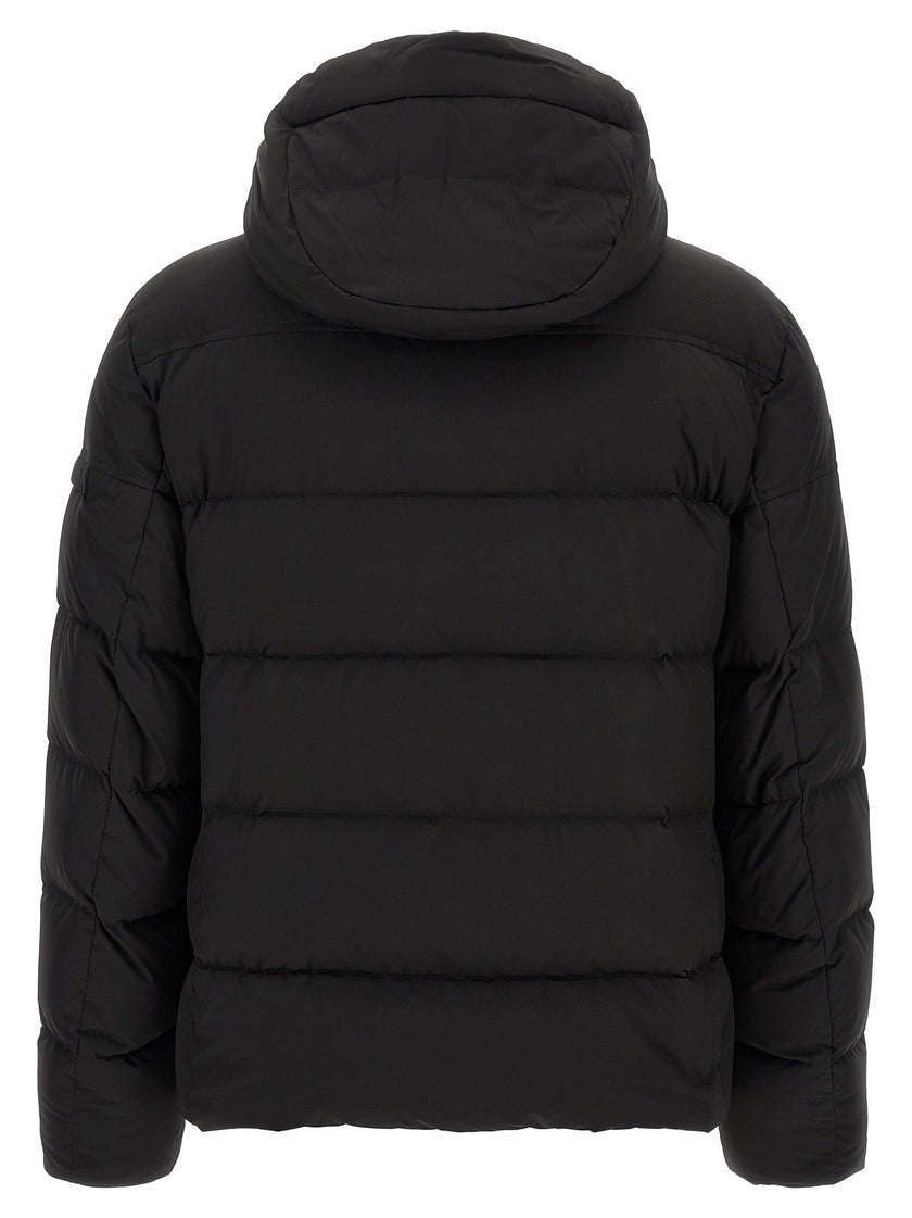 Moorer Brett Bomber Jacket - Acqua Line