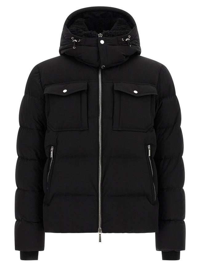Moorer Alarick Bomber Jacket - Acqua Line