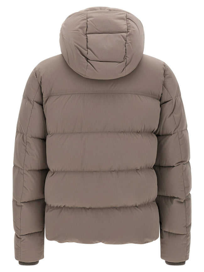 Moorer Alarick Bomber Jacket - Acqua Line