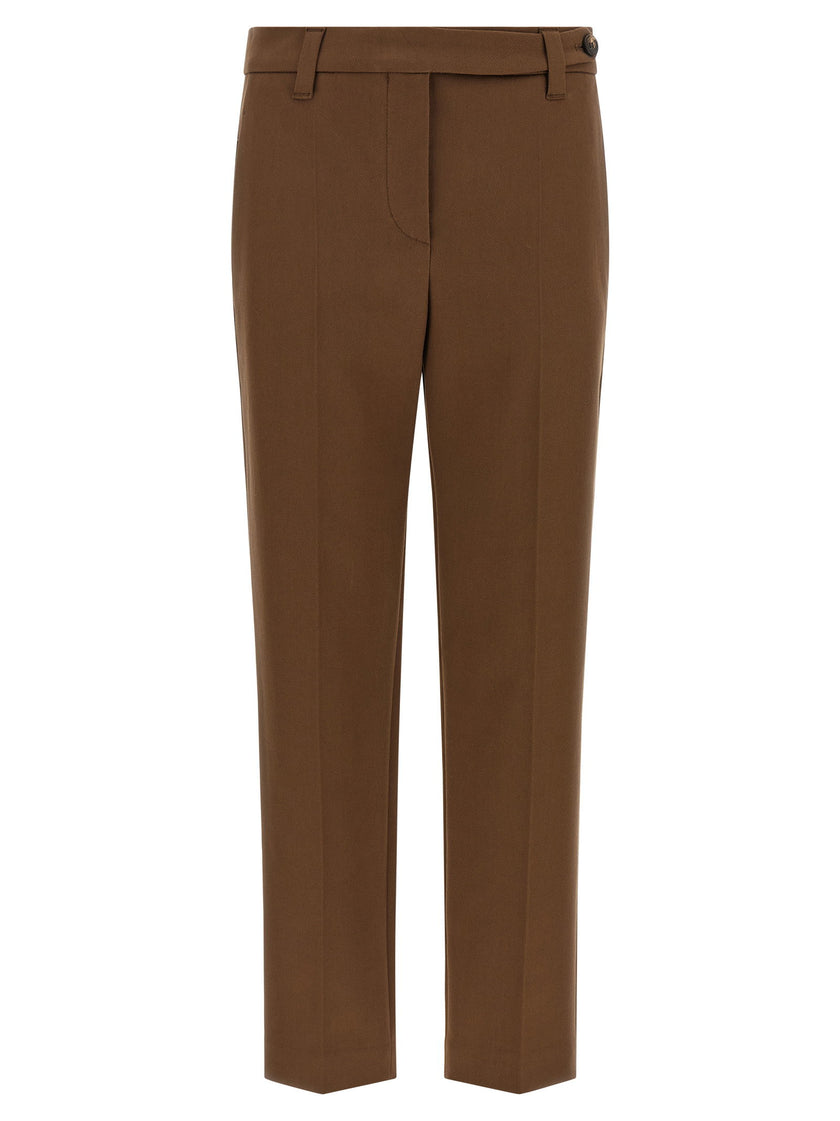 Brunello Cucinelli Monile Cotton Pants