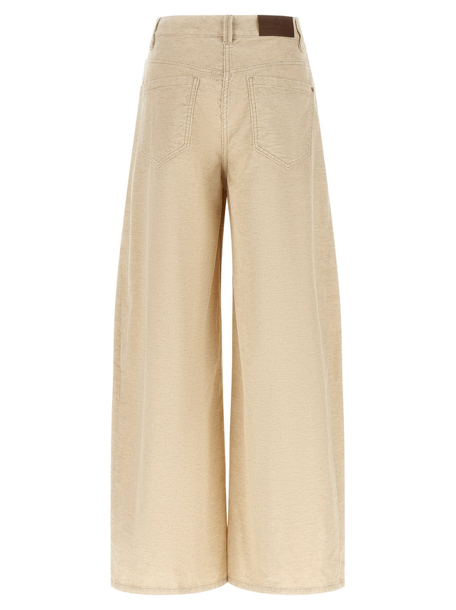 Brunello Cucinelli The Wide Barrel Pants