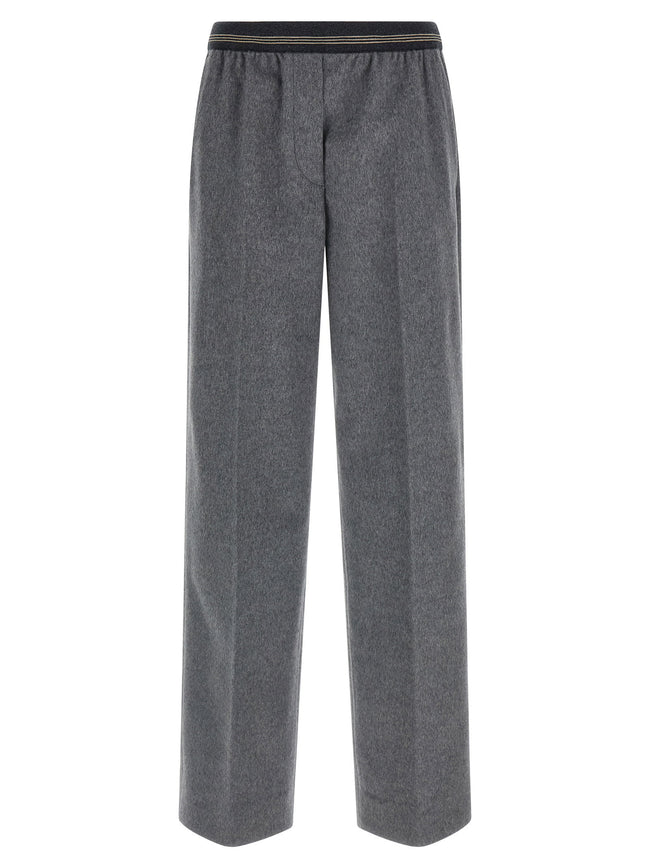 Miu Miu Velour Wool Pants