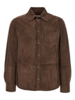 Brunello Cucinelli Suede Overshirt