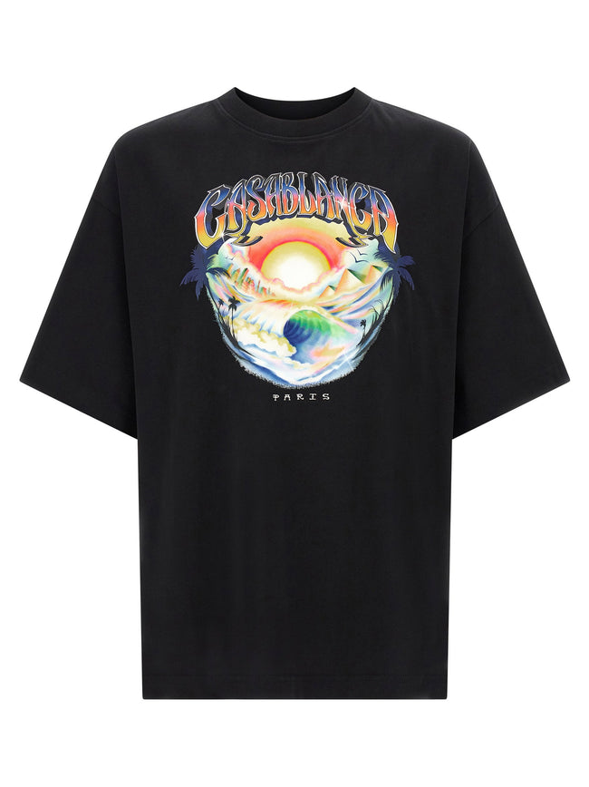 Casablanca Airspray Print T-shirt