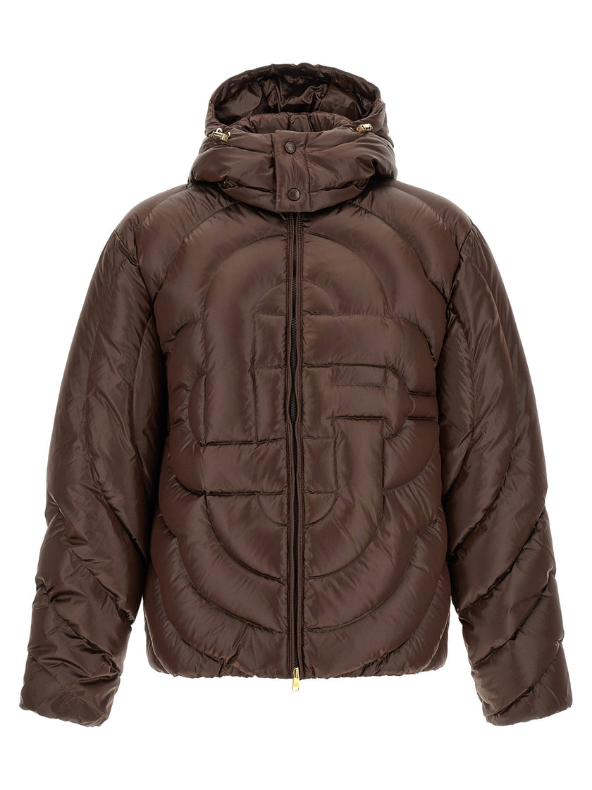 Casablanca Monogram Quilting Down Jacket