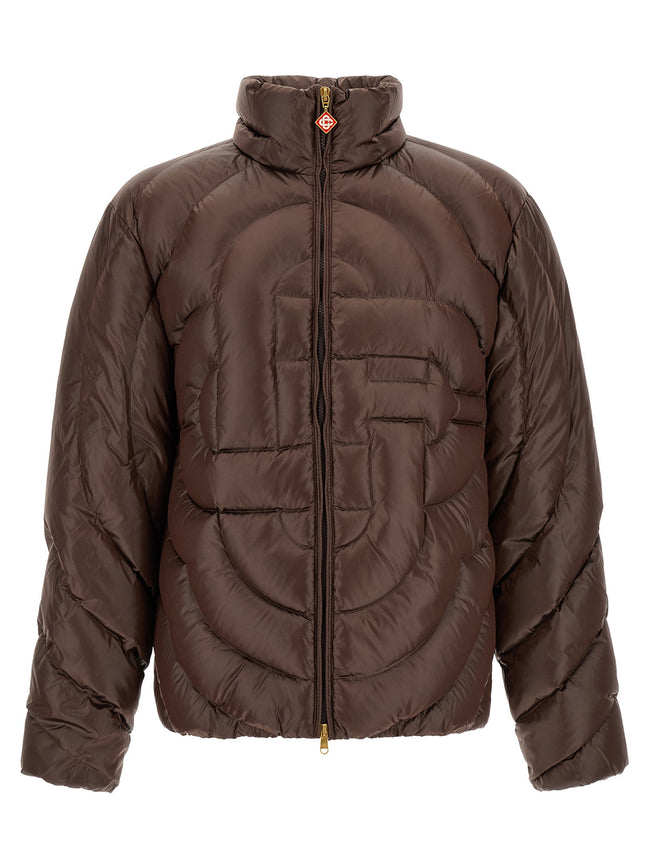 Casablanca Monogram Quilting Down Jacket