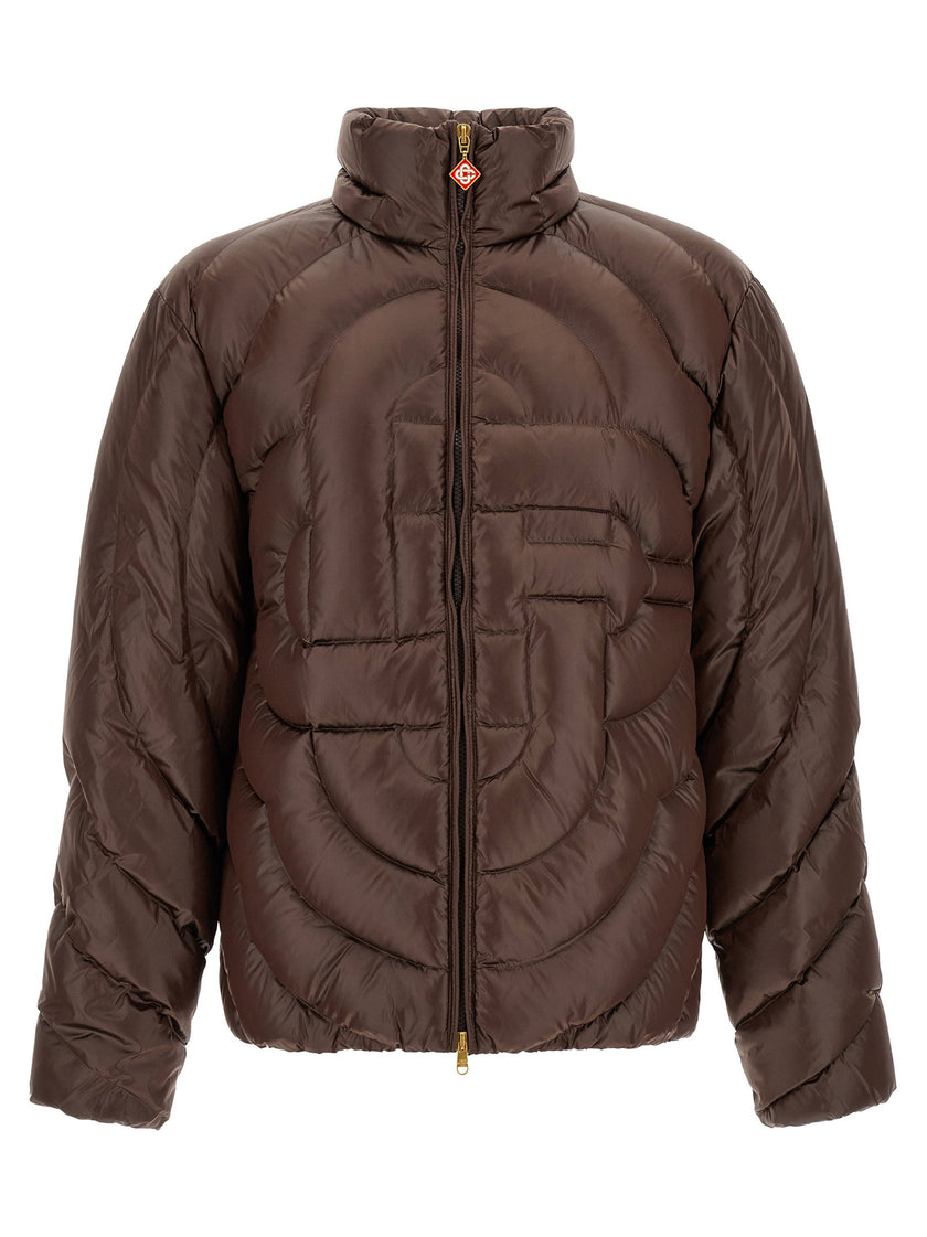 Casablanca Monogram Quilting Down Jacket