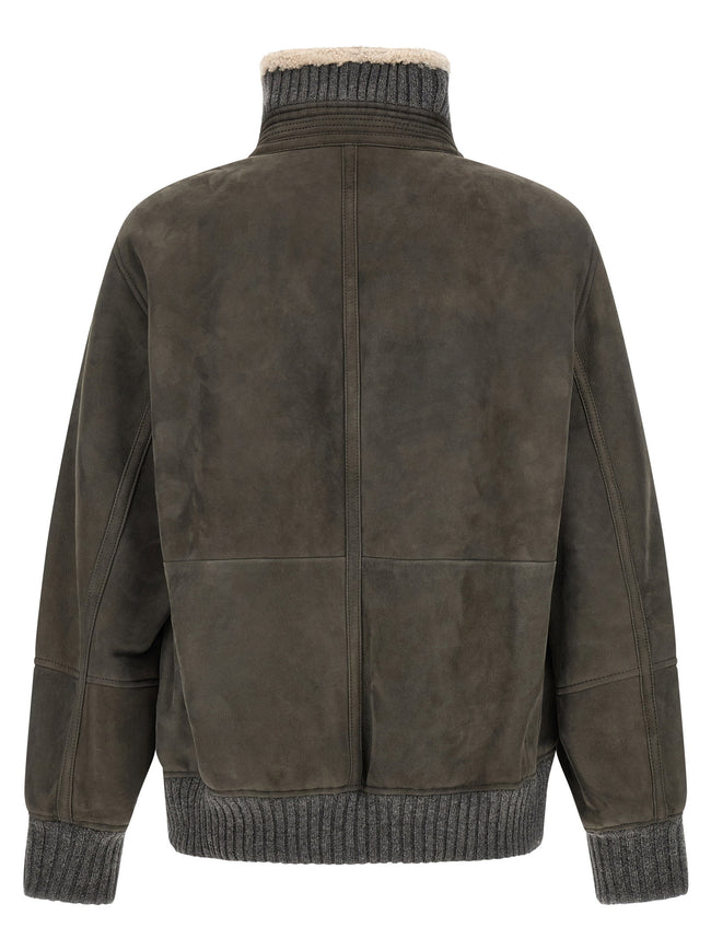 Brunello Cucinelli Leather Jacket