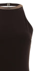 Brunello Cucinelli Precious Collar One-piece Swimsuit