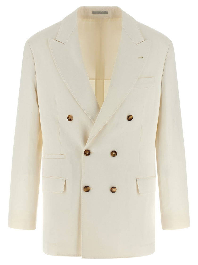 Brunello Cucinelli Linen Silk Blazer