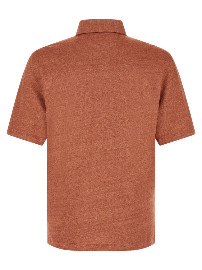 Brunello Cucinelli Polo Jersey Mélange