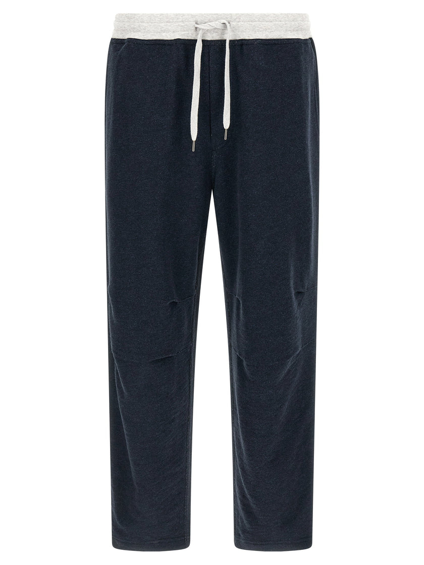 Brunello Cucinelli Linen Cotton Joggers