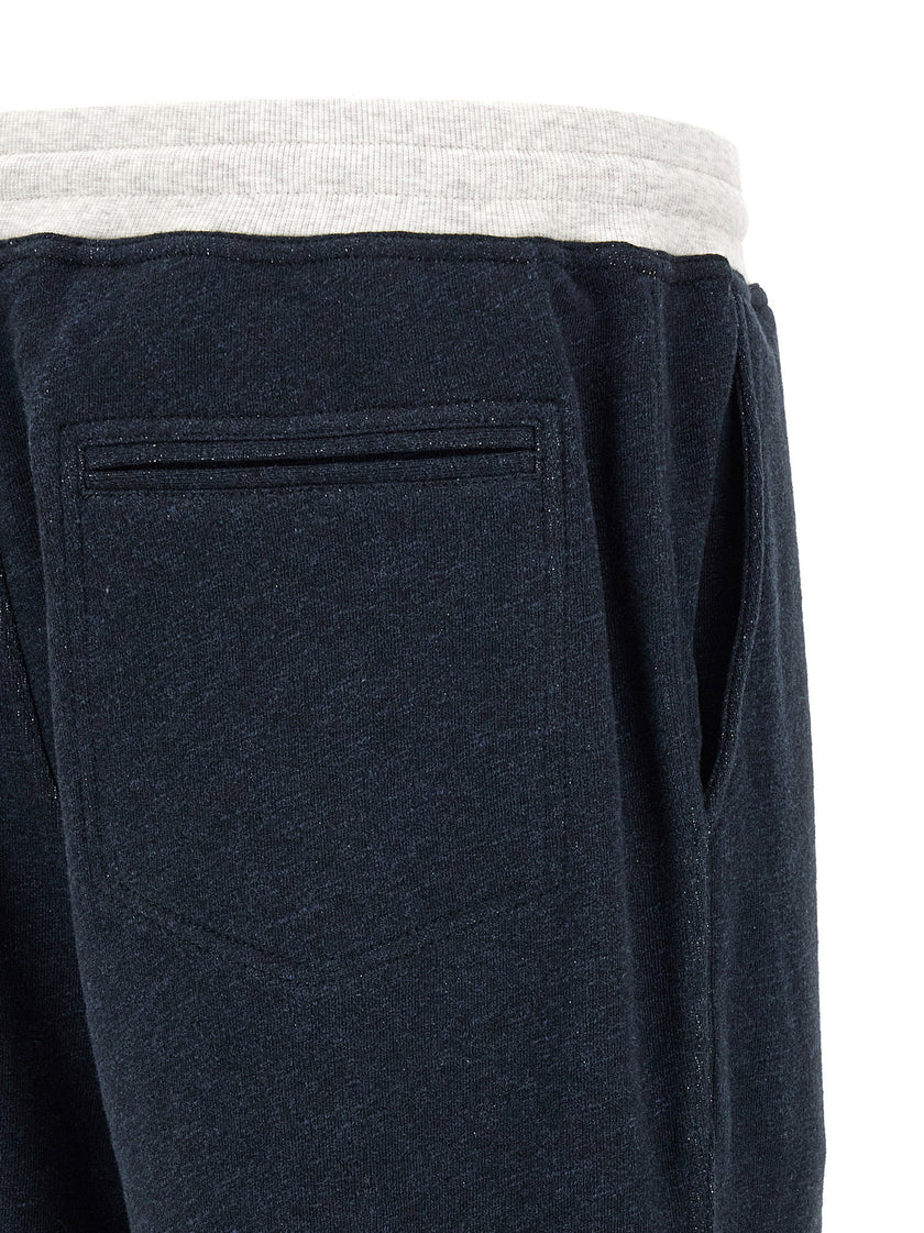 Brunello Cucinelli Linen Cotton Joggers