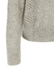 Brunello Cucinelli Dazzling Abstract Leaf Sweater