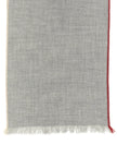 Brunello Cucinelli Contrast Border Scarf