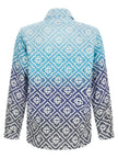 Casablanca Shacket Monogram Gradient Jacquard