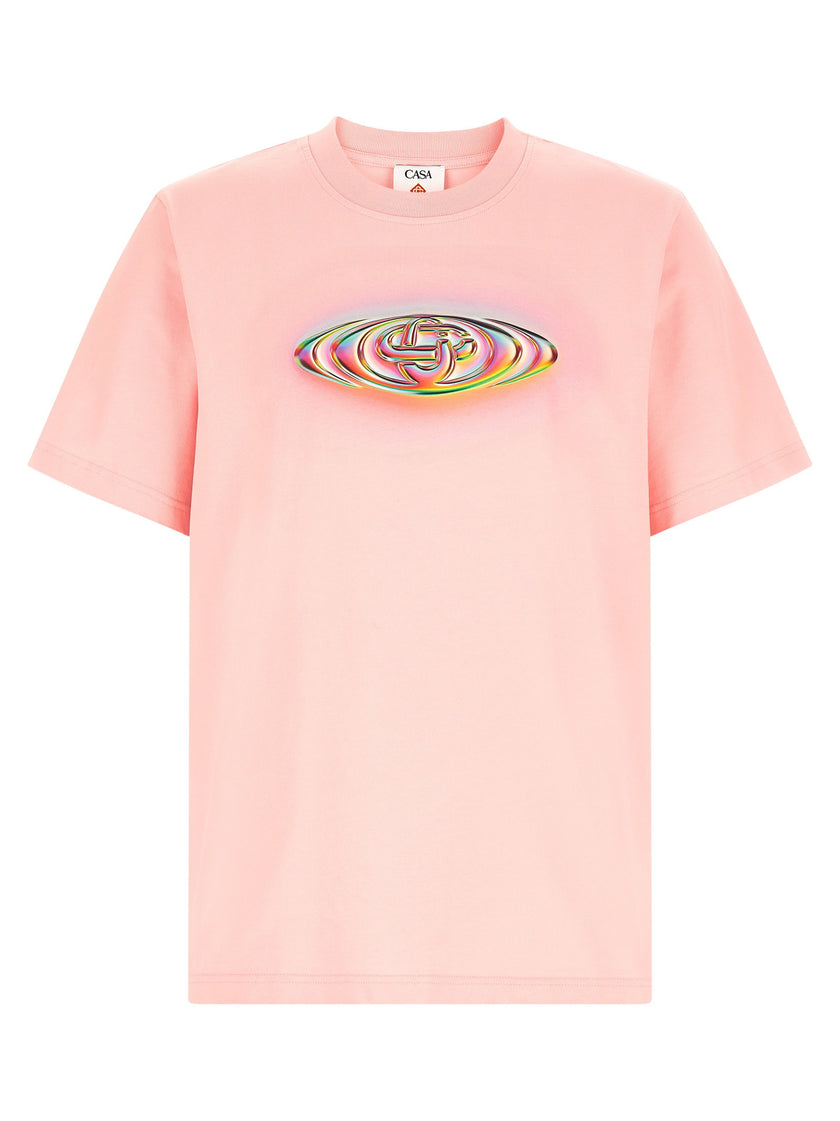 Casablanca Martin Naumann Glass Logo T-shirt