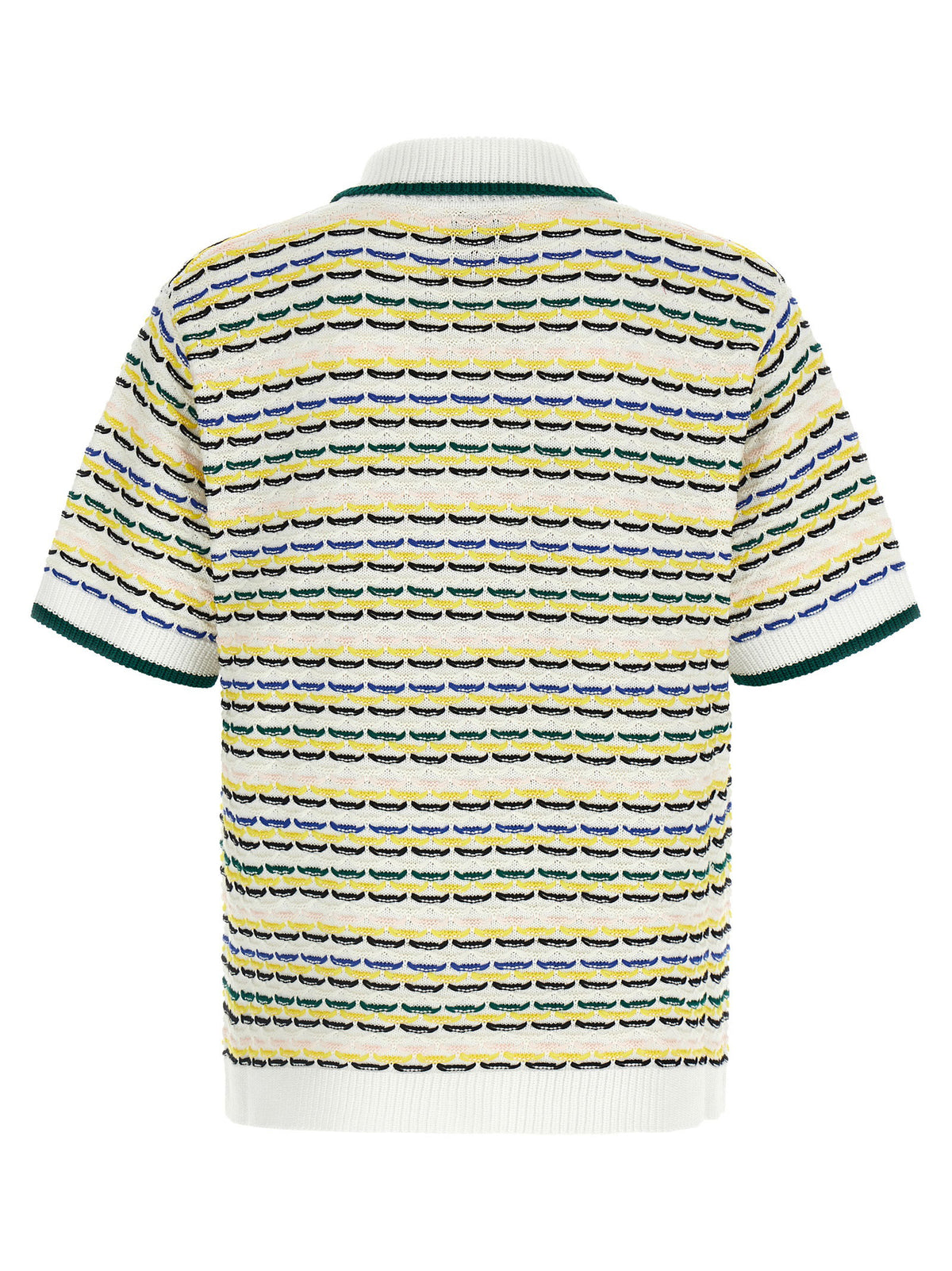 Casablanca Tuck Stitch Short Sleeve Shirt