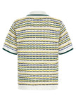 Casablanca Tuck Stitch Short Sleeve Shirt
