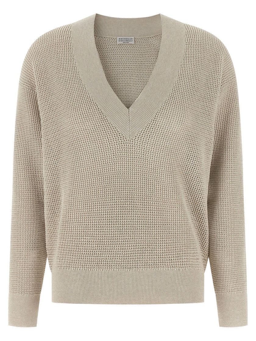Brunello Cucinelli Openwork Sweater