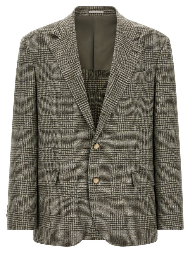 Brunello Cucinelli Prince Of Wales Blazer