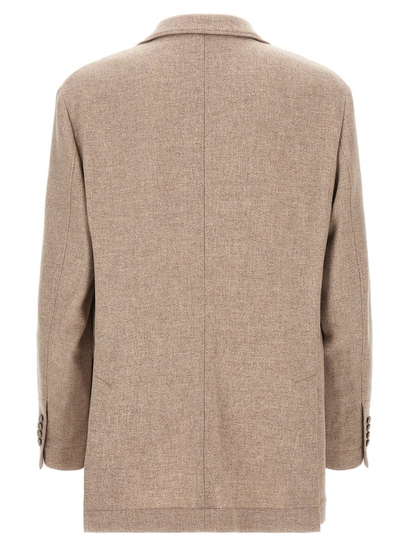Brunello Cucinelli Cashmere Panama Blazer