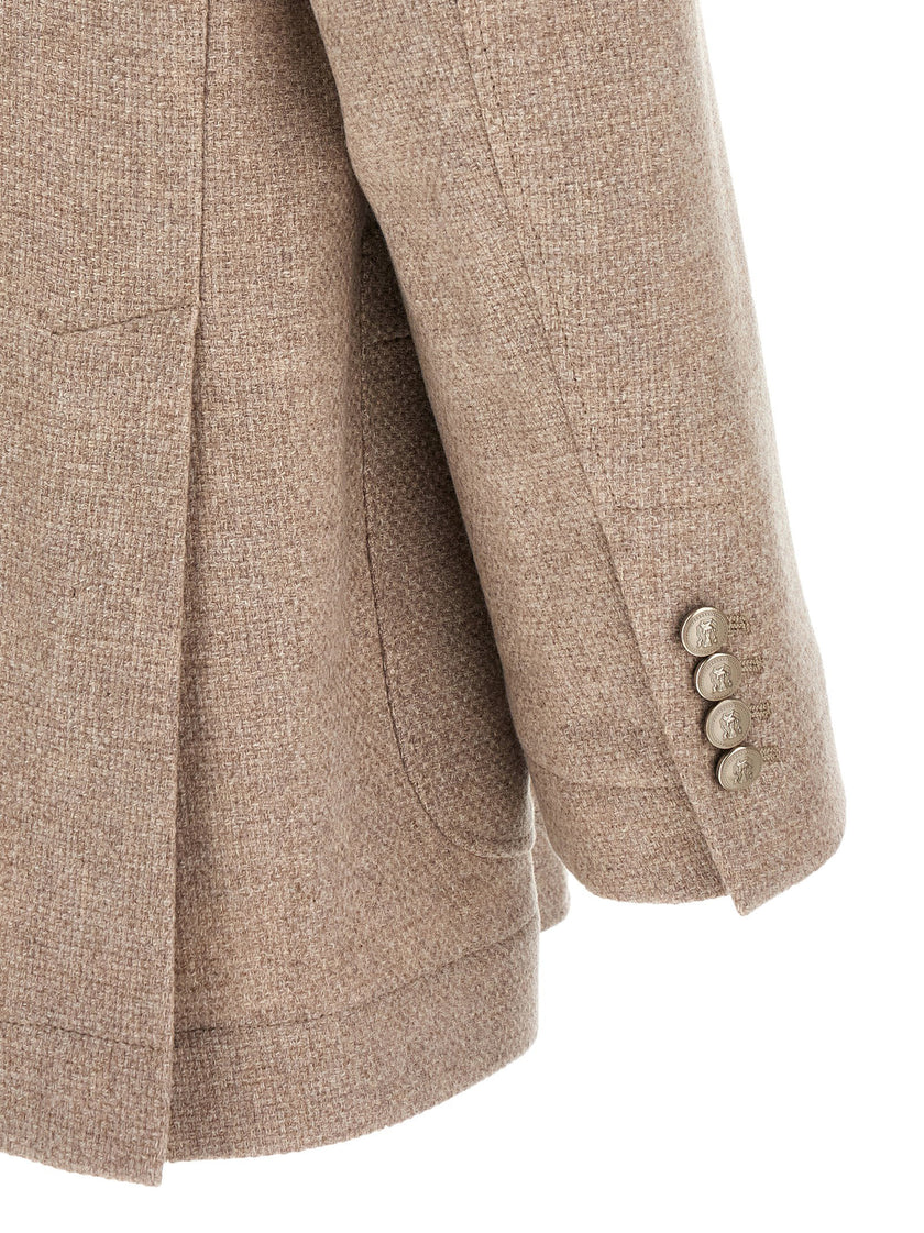 Brunello Cucinelli Cashmere Panama Blazer