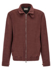 Brunello Cucinelli Virgin Wool Beaver Bomber Jacket