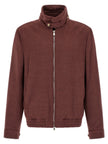 Brunello Cucinelli Virgin Wool Beaver Bomber Jacket
