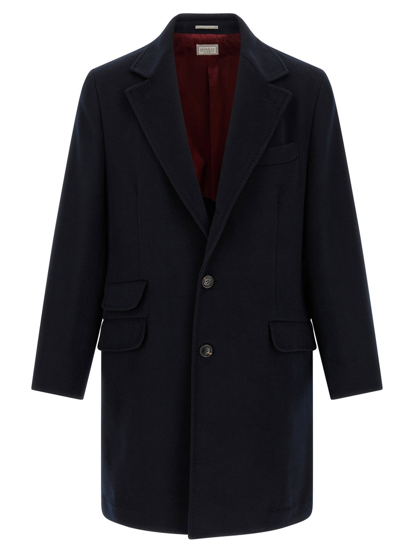 Brunello Cucinelli Wool Beaver Coat