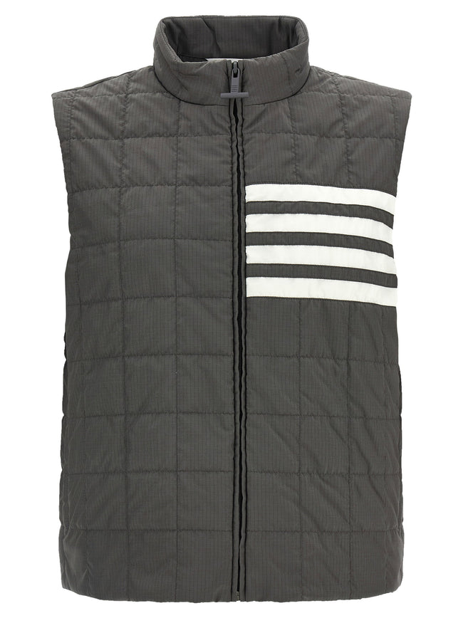 Thom Browne 4bar Ripstop Shiny Vest