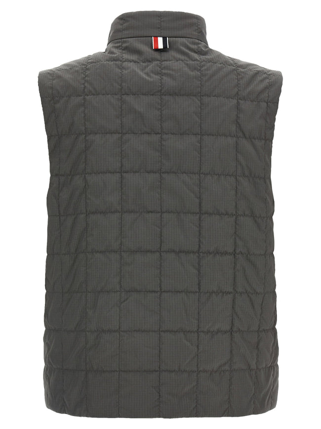 Thom Browne 4bar Ripstop Shiny Vest
