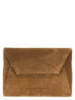 Brunello Cucinelli Monile Suede Clutch Bag