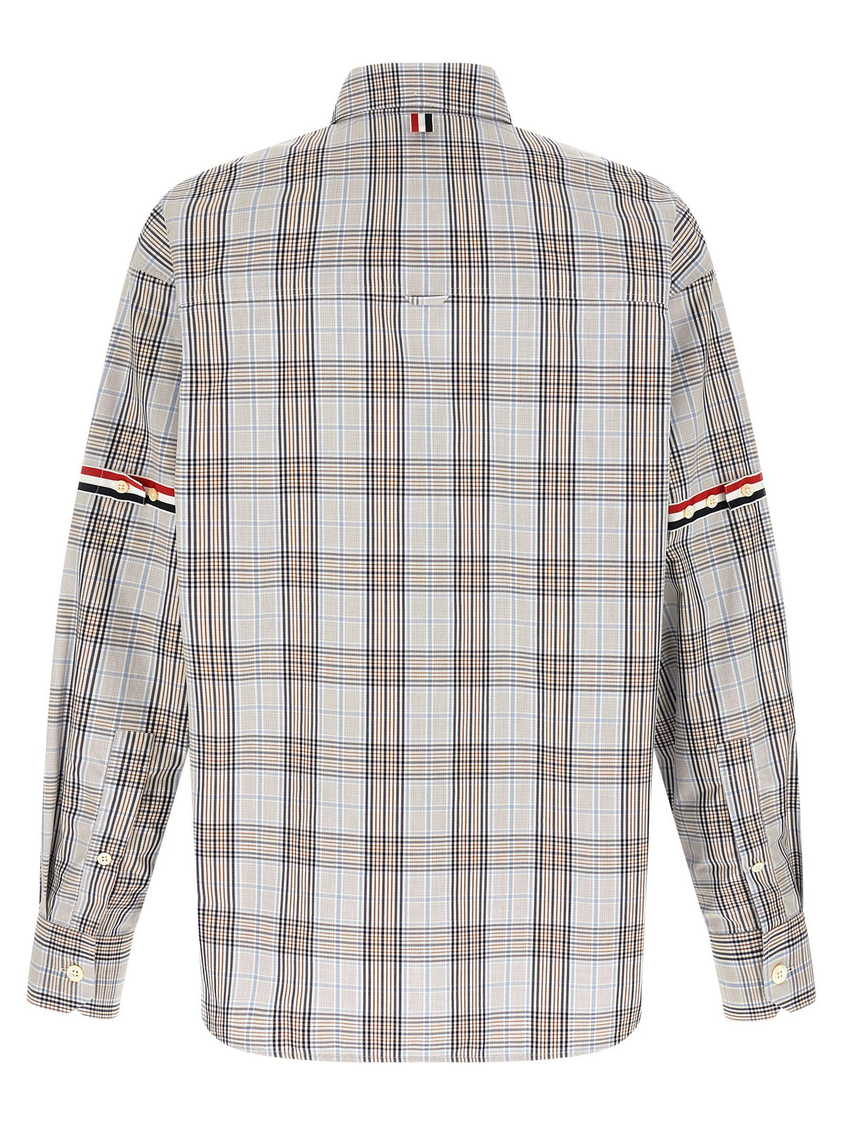 Thom Browne Oversized Rwb Shirt