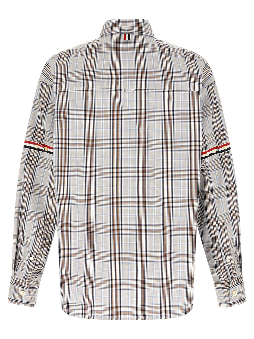 Thom Browne Oversized Rwb Shirt