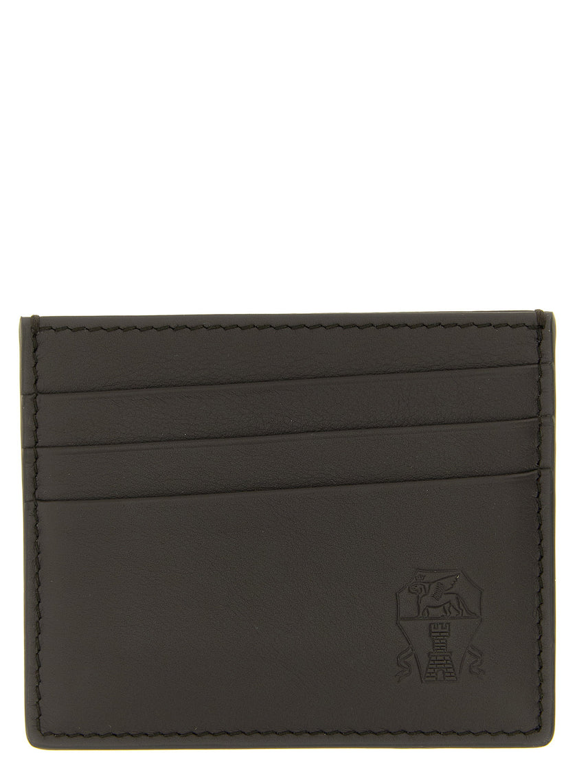 Brunello Cucinelli Logo Card Holder