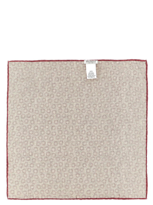 Brunello Cucinelli Polka Dot Pocket Clutch Bag