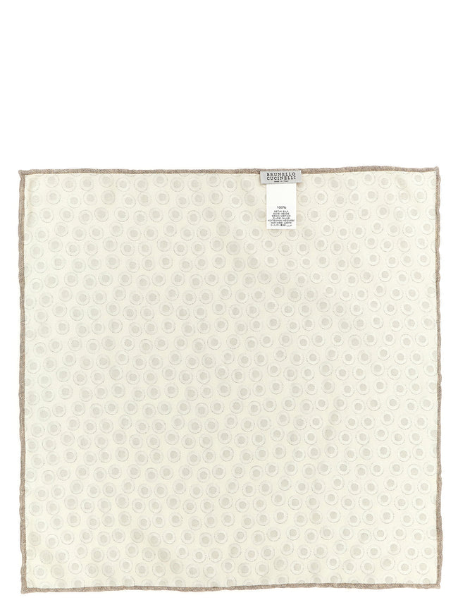 Brunello Cucinelli Polka Dot Pocket Clutch Bag