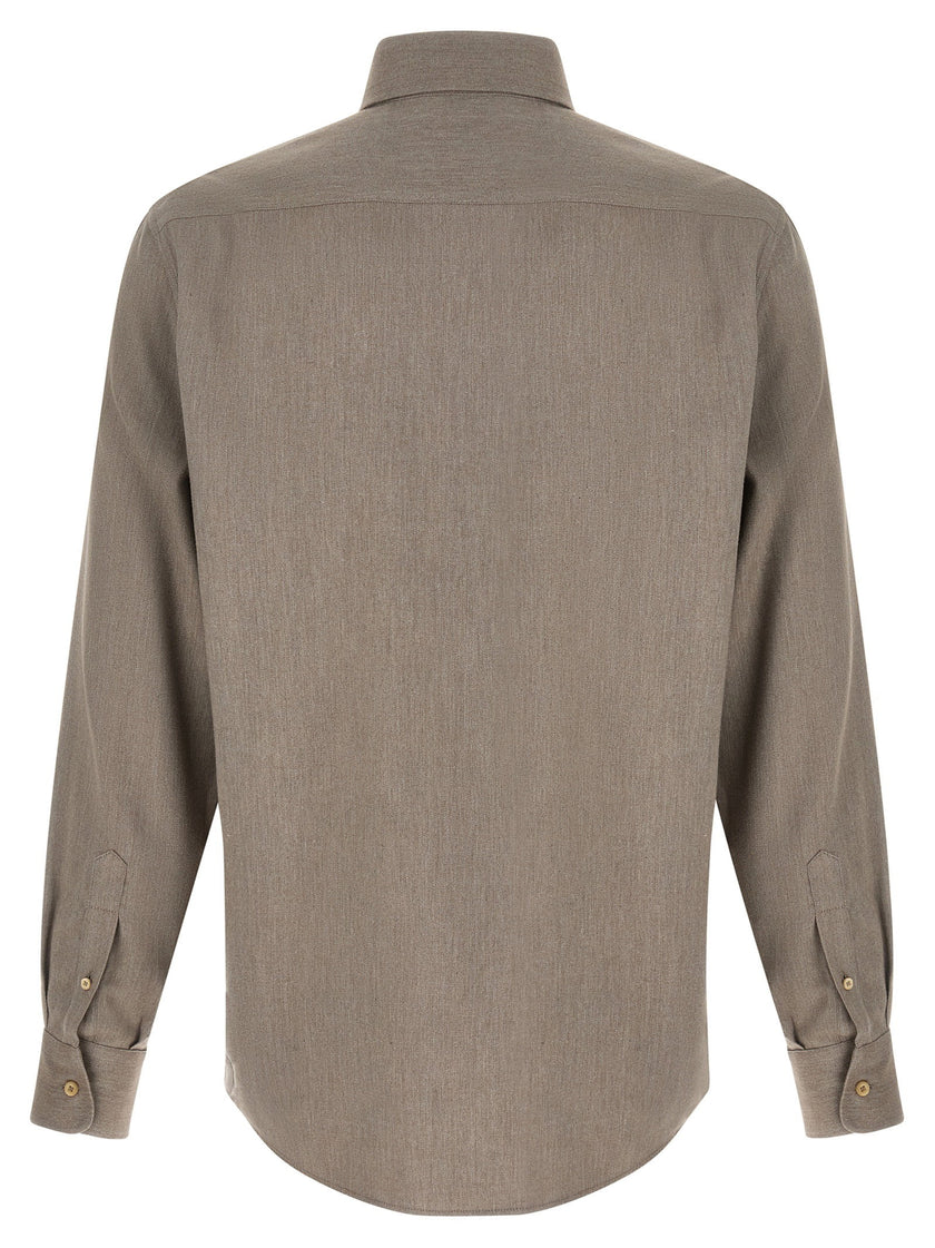 Brunello Cucinelli Herringbone Shirt